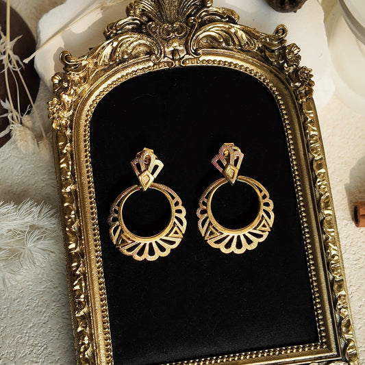 Trifari "Bohemian" Filigree Dangles