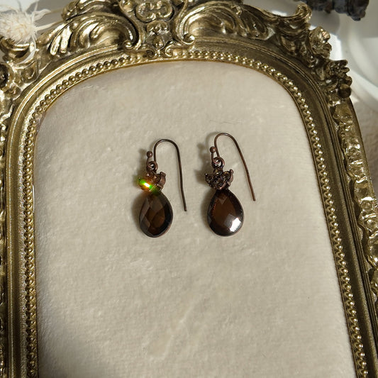 1928 Jewelry Autumn in the Park Dangles
