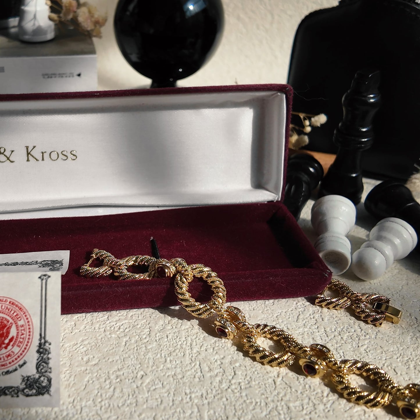 JBK "Ambassador's" Ruby Knot Bracelet