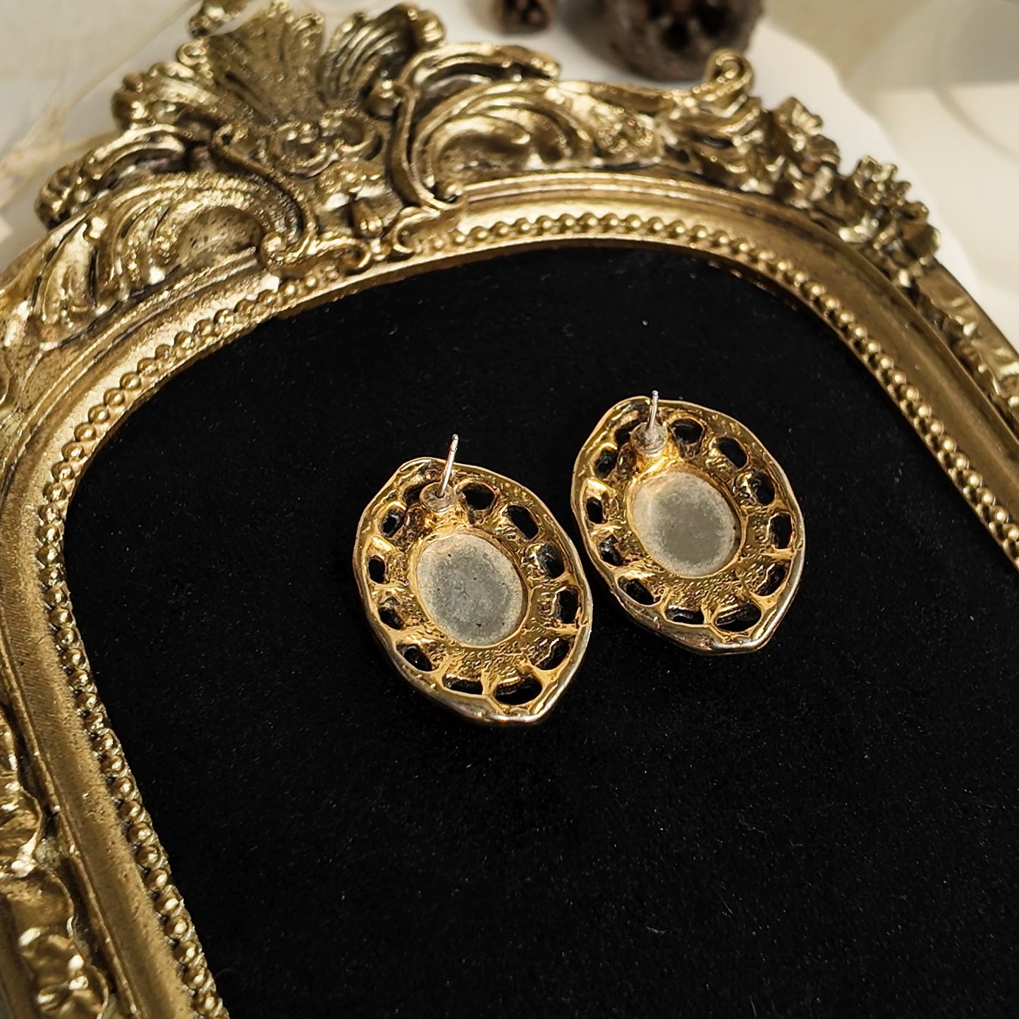 "Carmen" Ruby Red Crystal Earrings