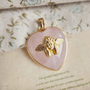 The Cherub's Gaze Heart Pendant