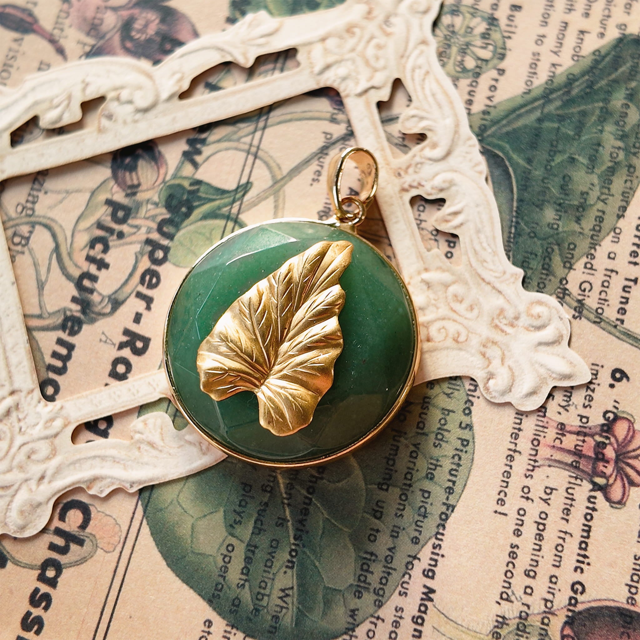 Botanical & Earthy Jewelry | Leaf, Rose & Pea Pod Charms – The ...