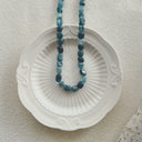 The Azure Zephyr Tourmaline Necklace