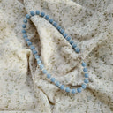 The Celestial Grace Angelite Necklace