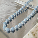 The Celestial Grace Angelite Necklace