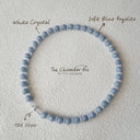 The Celestial Grace Angelite Necklace