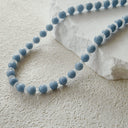 The Celestial Grace Angelite Necklace