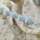 The Celestial Grace Angelite Necklace