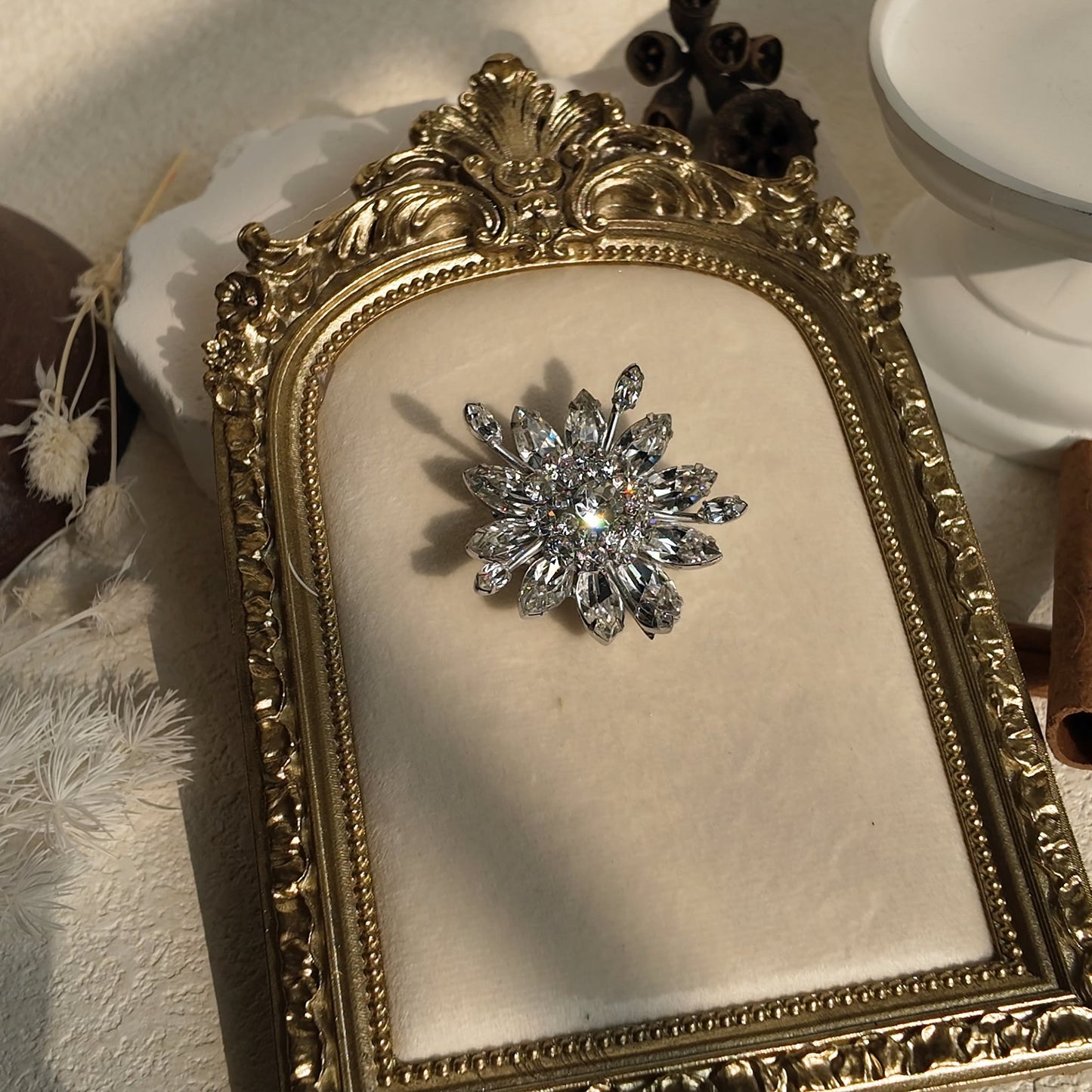 Original by Robert "Ice Palace" Snowflake Brooch