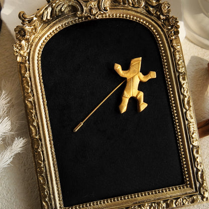 Van Wyk "Sisyphus" Modernist Brooch