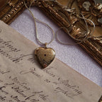Secret Garden Locket Heart Pendant