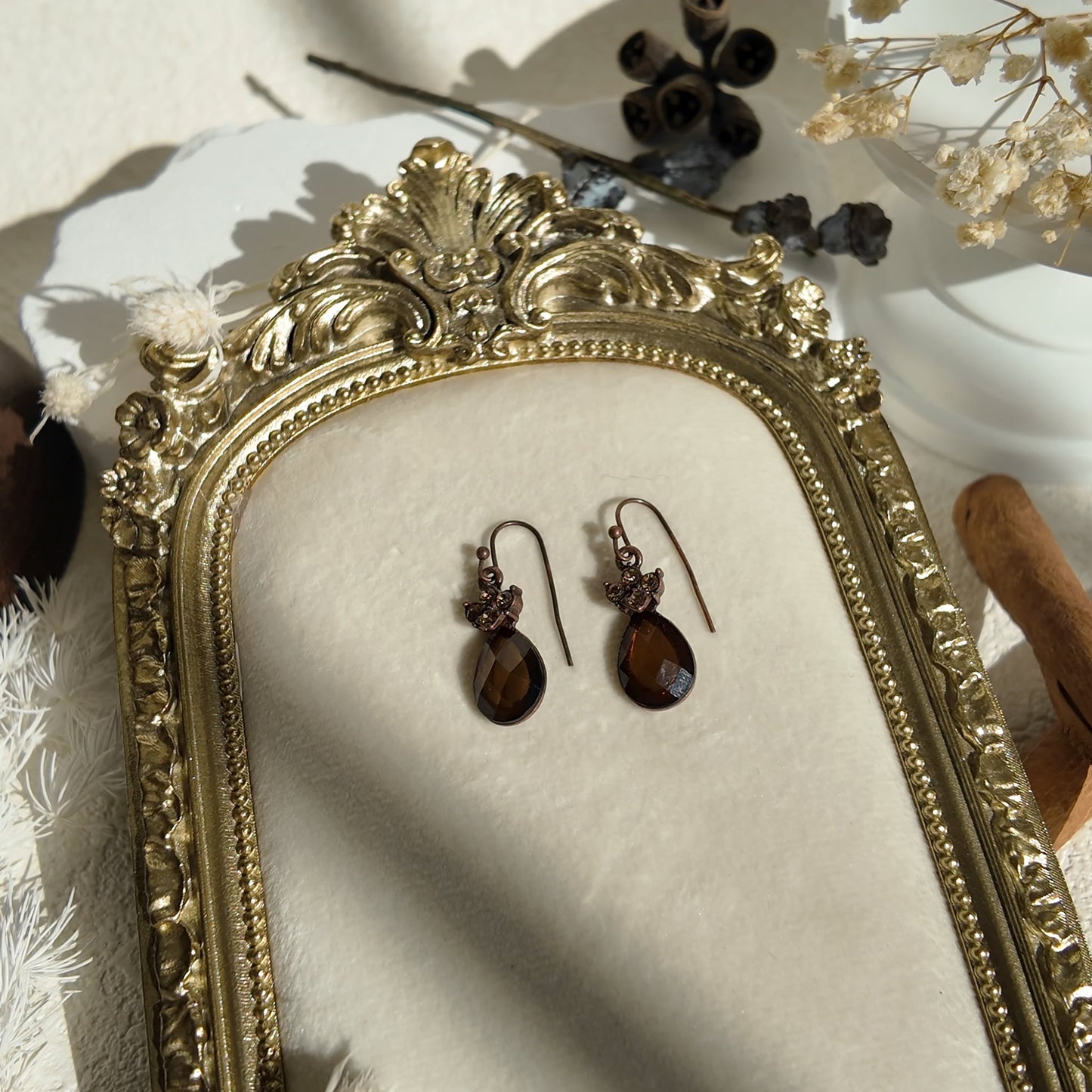 1928 Jewelry Autumn in the Park Dangles