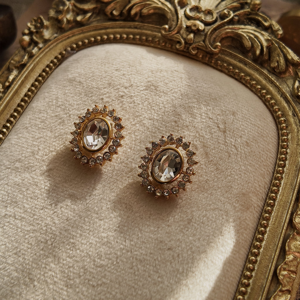 Crystal "Magic Mirror"  Studs