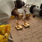 The White Lotus Enamel Clips