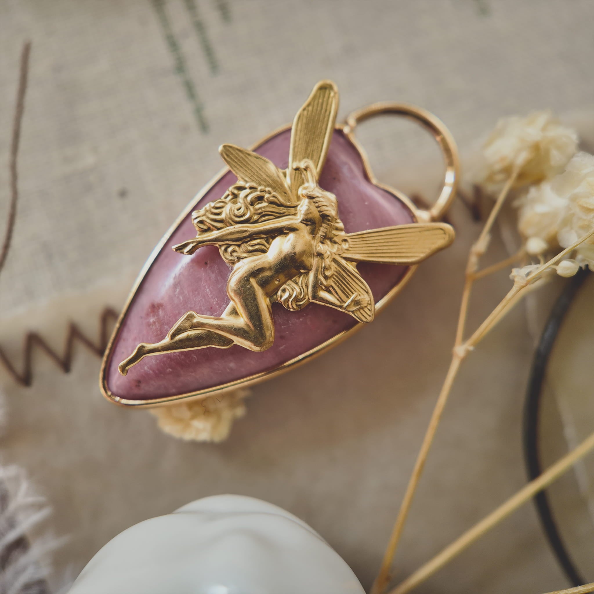 The Strawberry Fairy Pendant