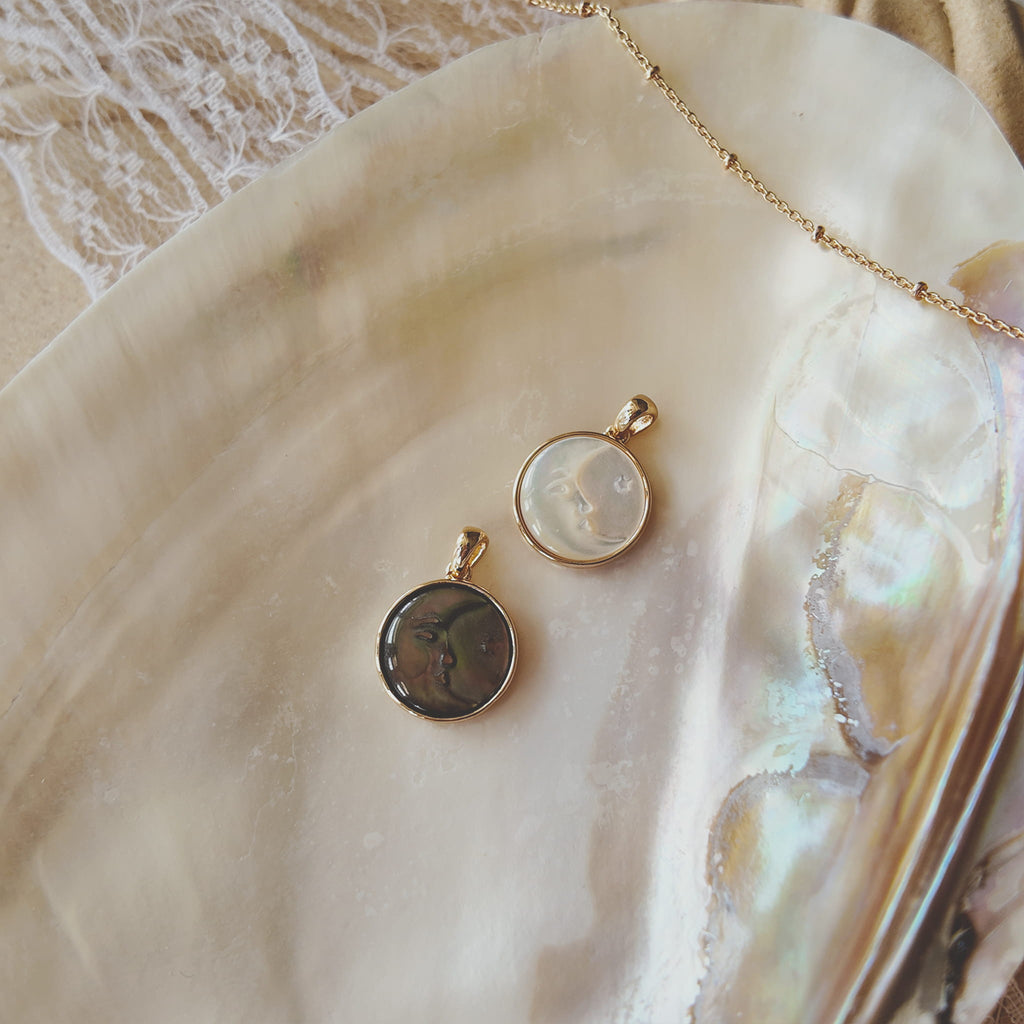 Sleeping Moon & Star Charm