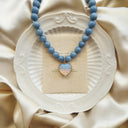 The Celestine Heart Necklace