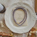 The Lavender Flame Necklace
