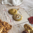 Mother-of-Pearl & Brass Bee Locket