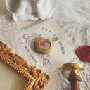 Rose Aura Brass Locket