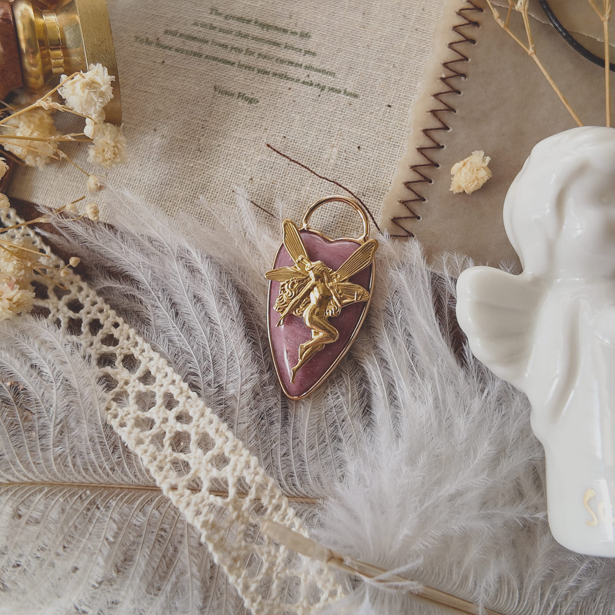 The Strawberry Fairy Pendant