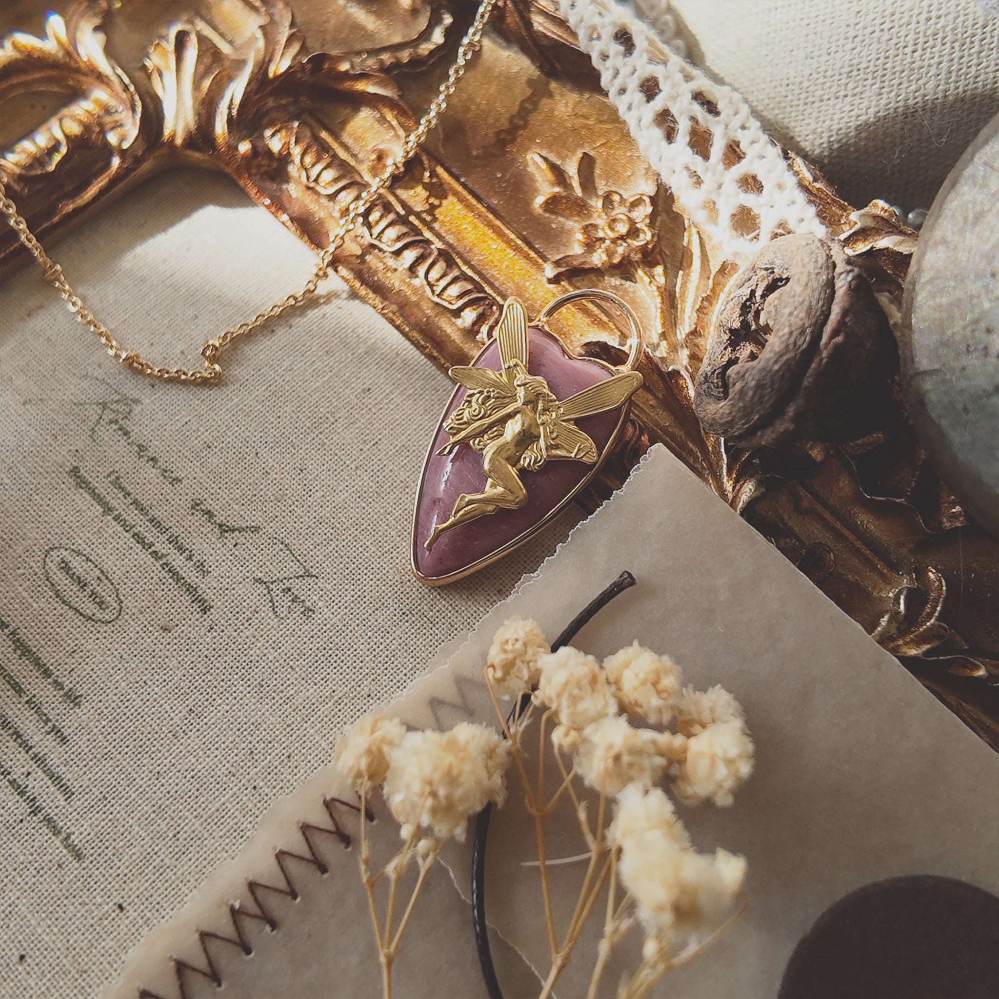 The Strawberry Fairy Pendant