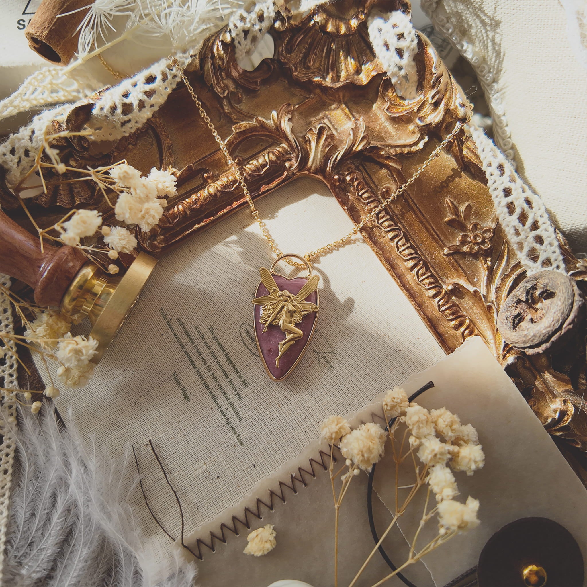 The Strawberry Fairy Pendant