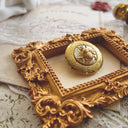 Mother-of-Pearl & Brass Bee Locket