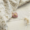The Strawberry Specter Heart Pendant