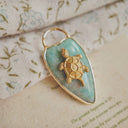 The Drifting Serenity Turtle Pendant