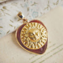 The Radiant Solstice Heart Pendant