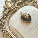 The Guardian's Enigma Black Agate Pendant