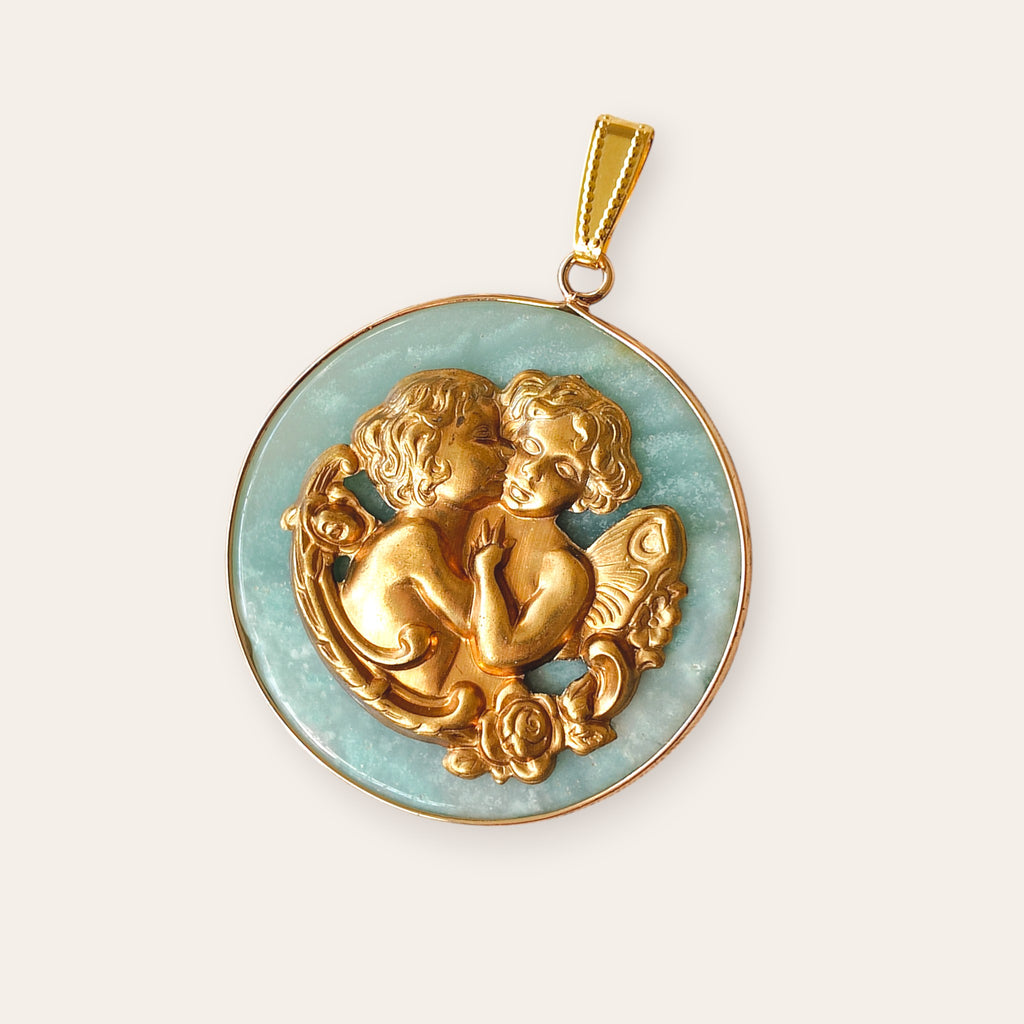 The Azure Kiss Pendant