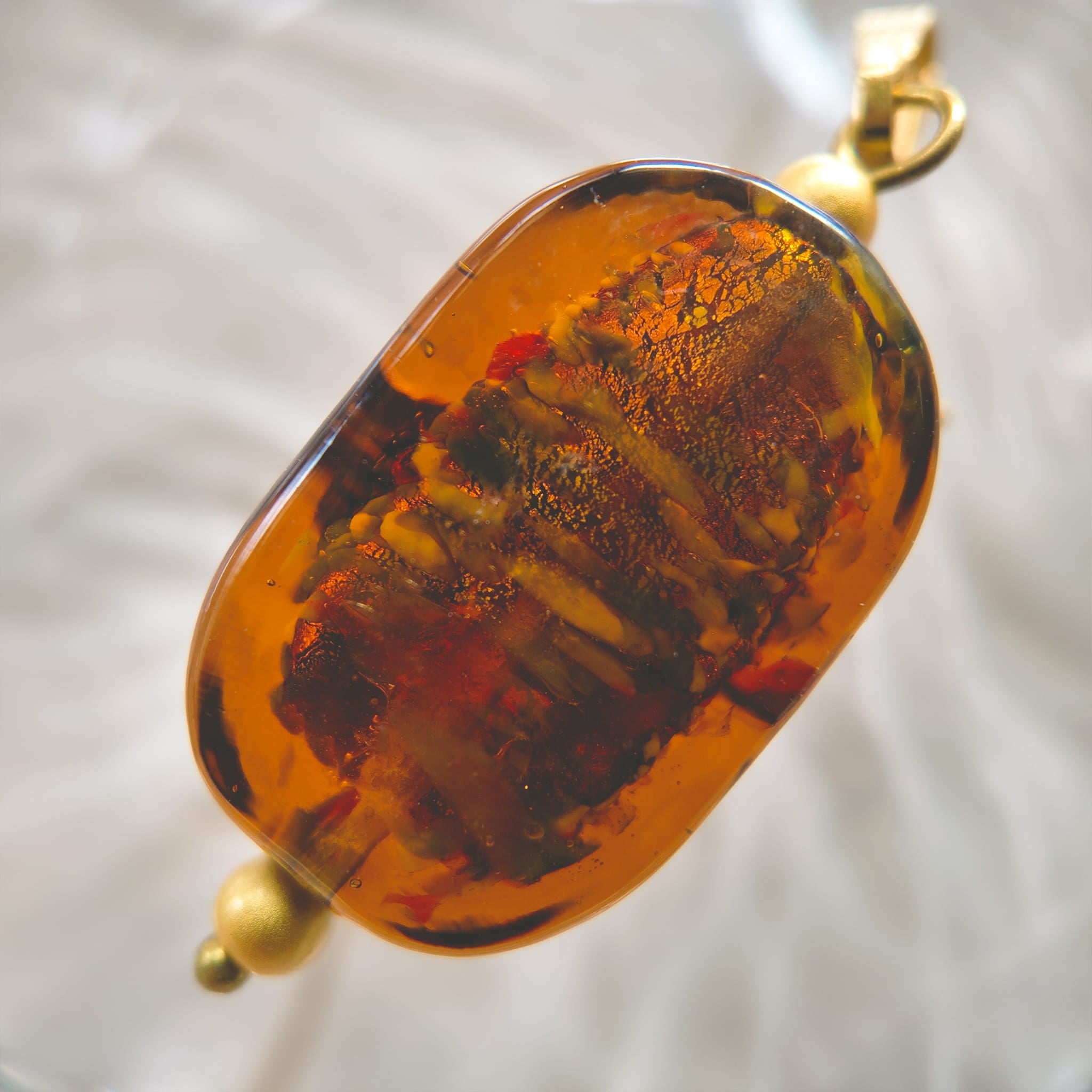 The Amber Tide Pendant