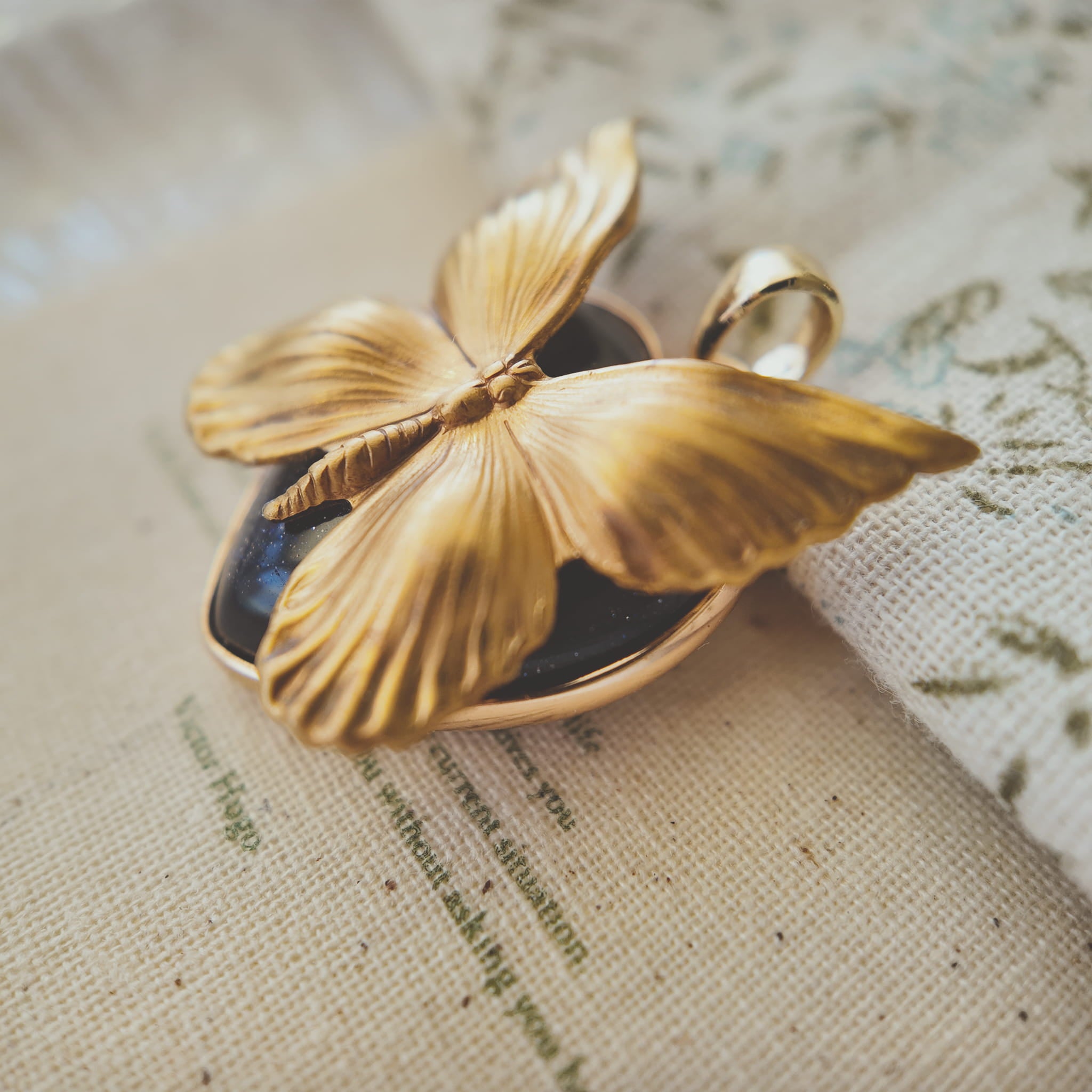 The Night Garden Butterfly Pendant