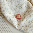 The Crimson Bloom Heart Pendant