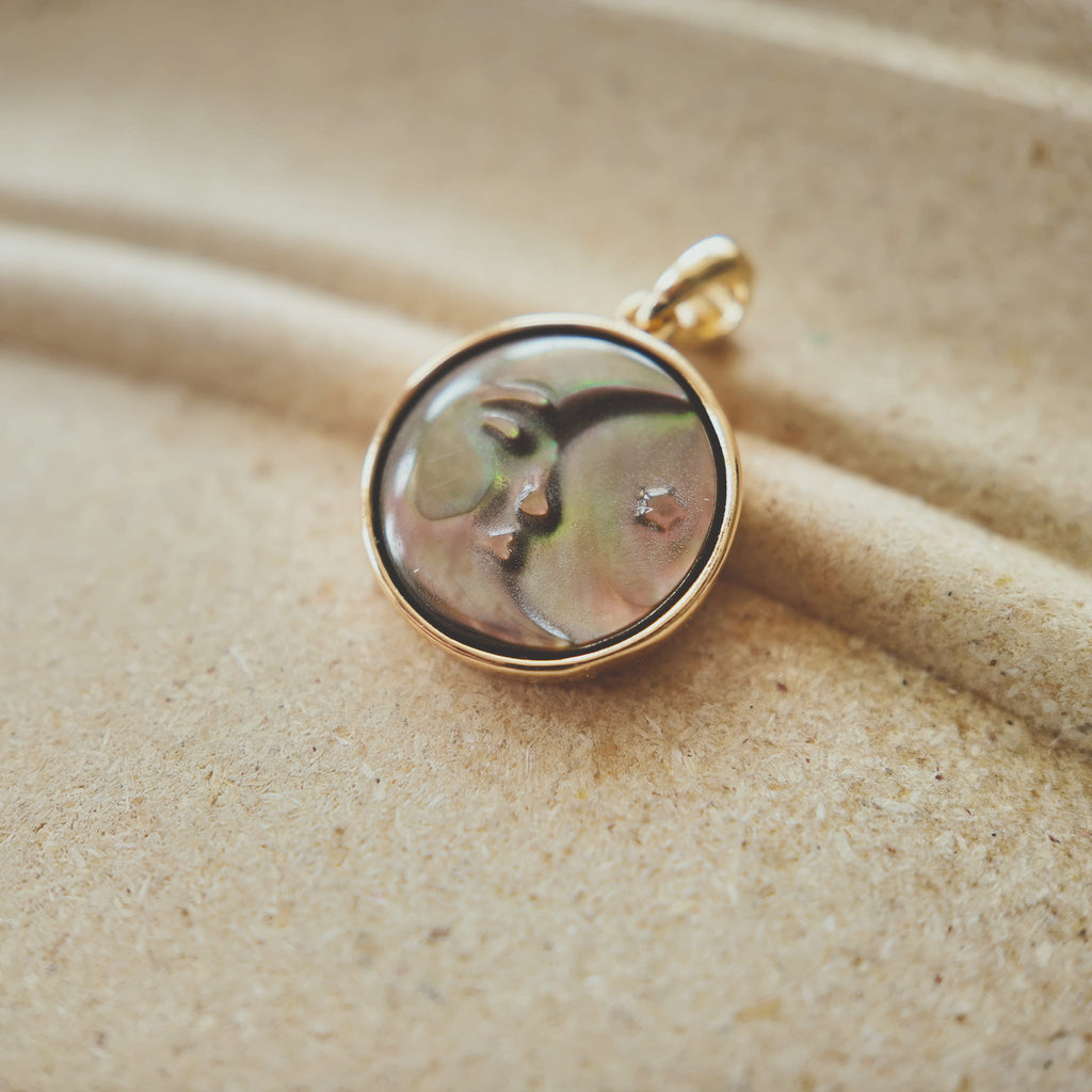 Sleeping Moon & Star Charm