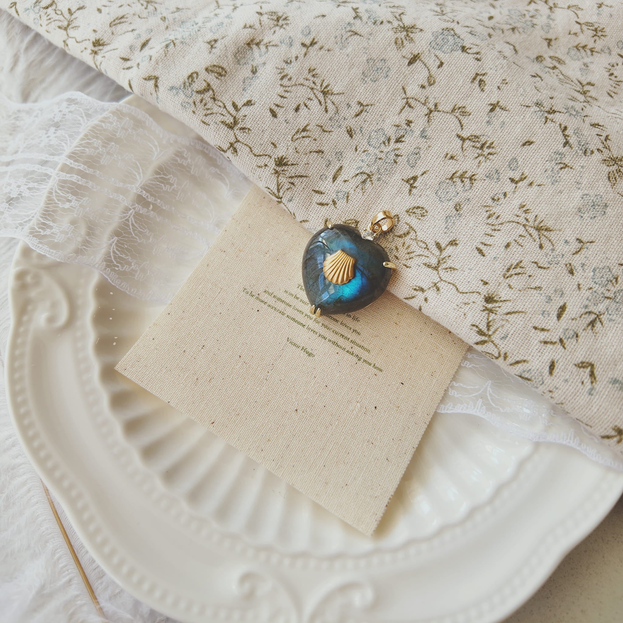 The Atlantis Heart Pendant