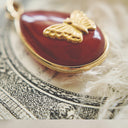 The Crimson Bloom Gothic Pendant