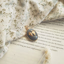 The Celestial Ribbon Agate Pendant