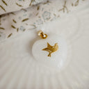 The Celestial Dove Heart Pendant