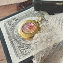 Rose Aura Brass Locket