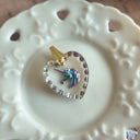The Elysian Unicorn Shimmer Heart Pendant