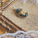 The Verdant Sanctuary Butterfly Pendant