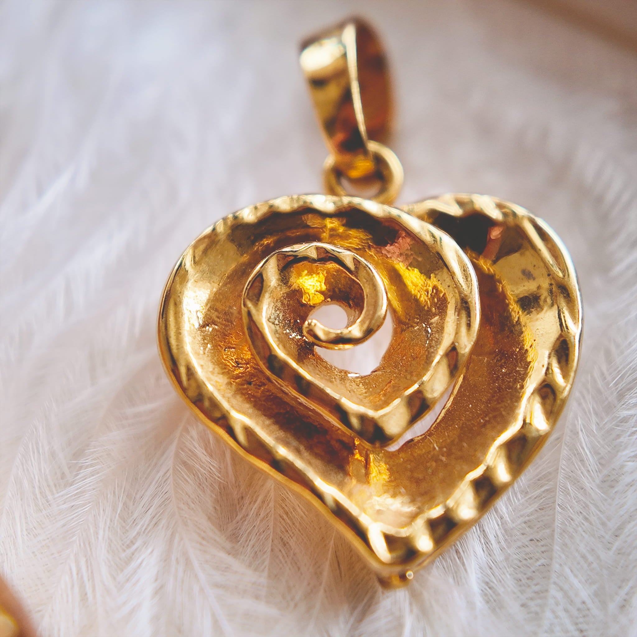 The Golden Spiral Pendant