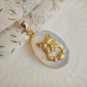 The Whimsical Ember Feline Pendant