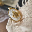 The Sapphire Current Fish Pendant