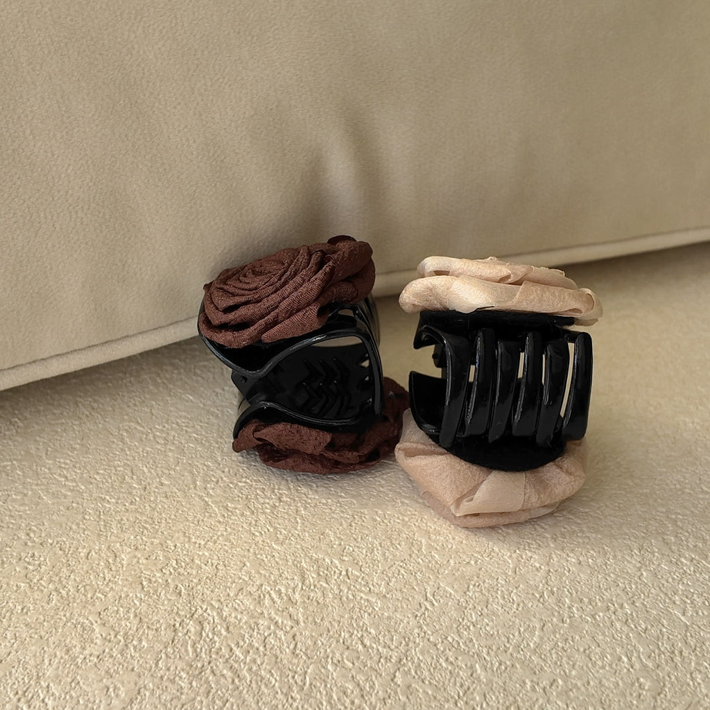 The Last Rose of Autumn Claw Clip