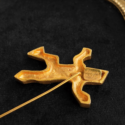 Van Wyk "Sisyphus" Modernist Brooch