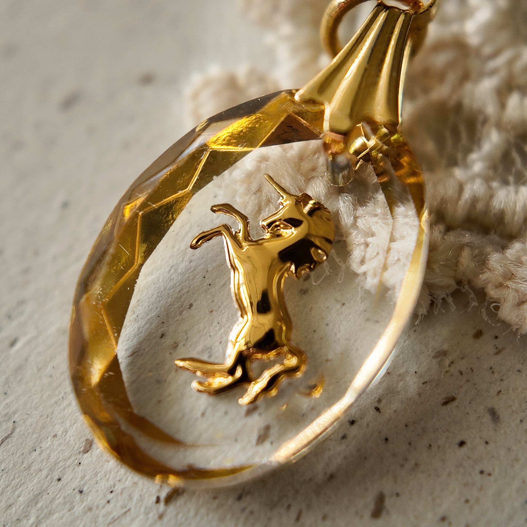 The Crystal Unicorn Pendant